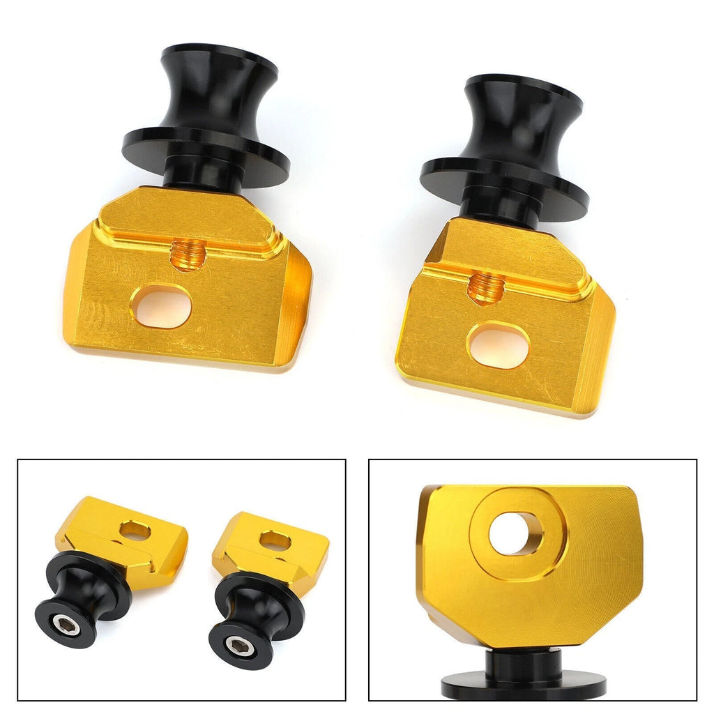 Chain Adjuster Block with Stand Spool for Honda CB650R CBR650R (2019–2020) Gold
