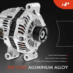 Alternator for Pontiac G8 (2008–2009) 12V 120A Clockwise 6-Groove Pulley