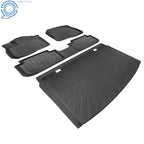 Set of 4 Black TPE Floor Mats for Honda CR-V (2023–2026)