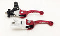 2X ASV F3 Shorty Red Front Brake Clutch Perch Levers for Grizzly 660 (2003–2008)