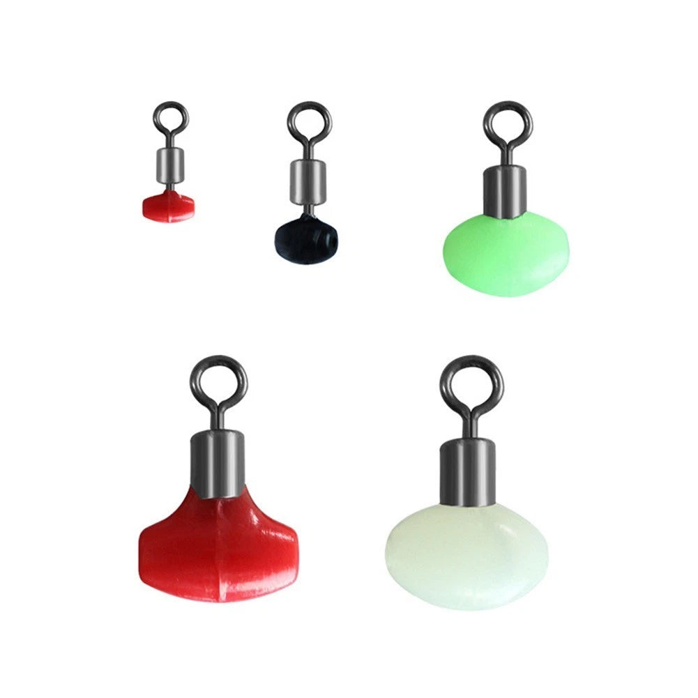 Slider Beads Swivels Clip for Fishing Ledger (2X)