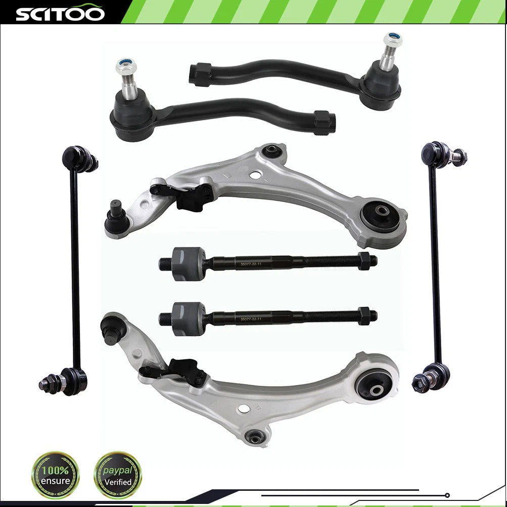 Set of 2 Front Control Arms with Ball Joints for Nissan Murano (2011–2012)