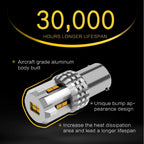 2X Amber LED Turn Signal Light Bulb for Make Model (YYYY–YYYY)