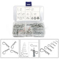 Hitch Pin Clip / 100 PCS / Carbon Steel Zinc Plated for Car Mechanic