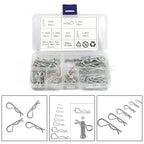 Hitch Pin Clip / 100 PCS / Carbon Steel Zinc Plated for Car Mechanic