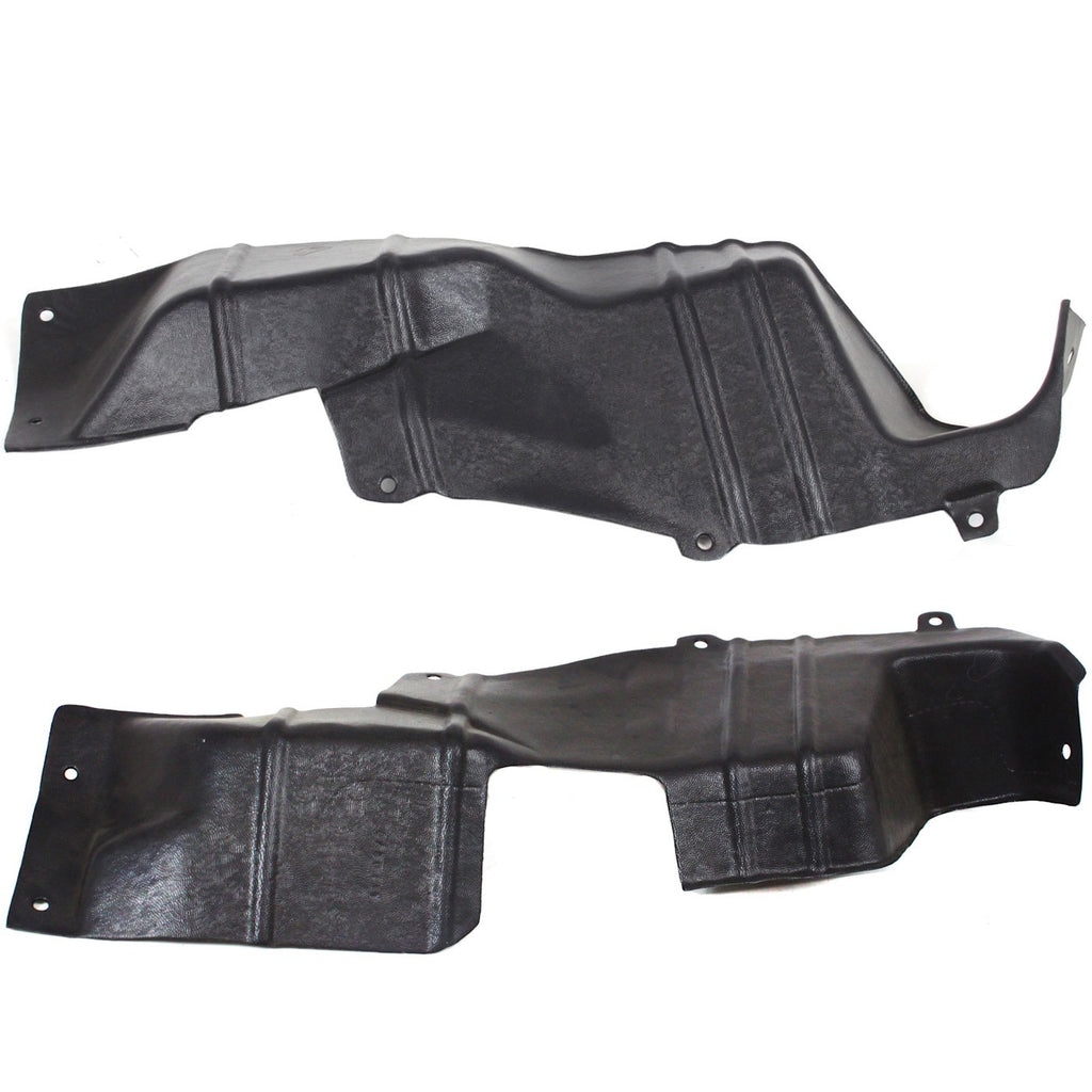 Set of 2 Engine Splash Shields for Chevy Metro (1998–2001)