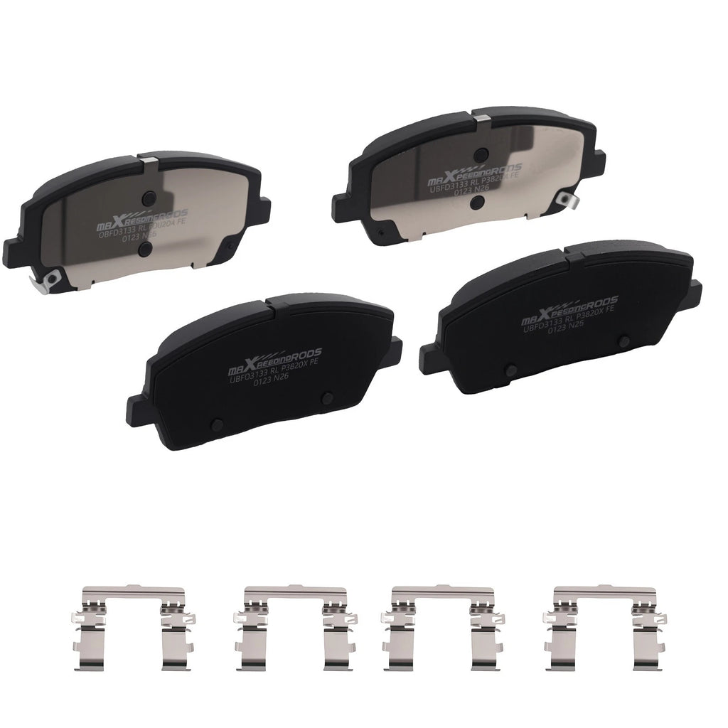 Set of 2 Front Brake Pads for Hyundai Palisade, Kia Telluride (2020–2025)