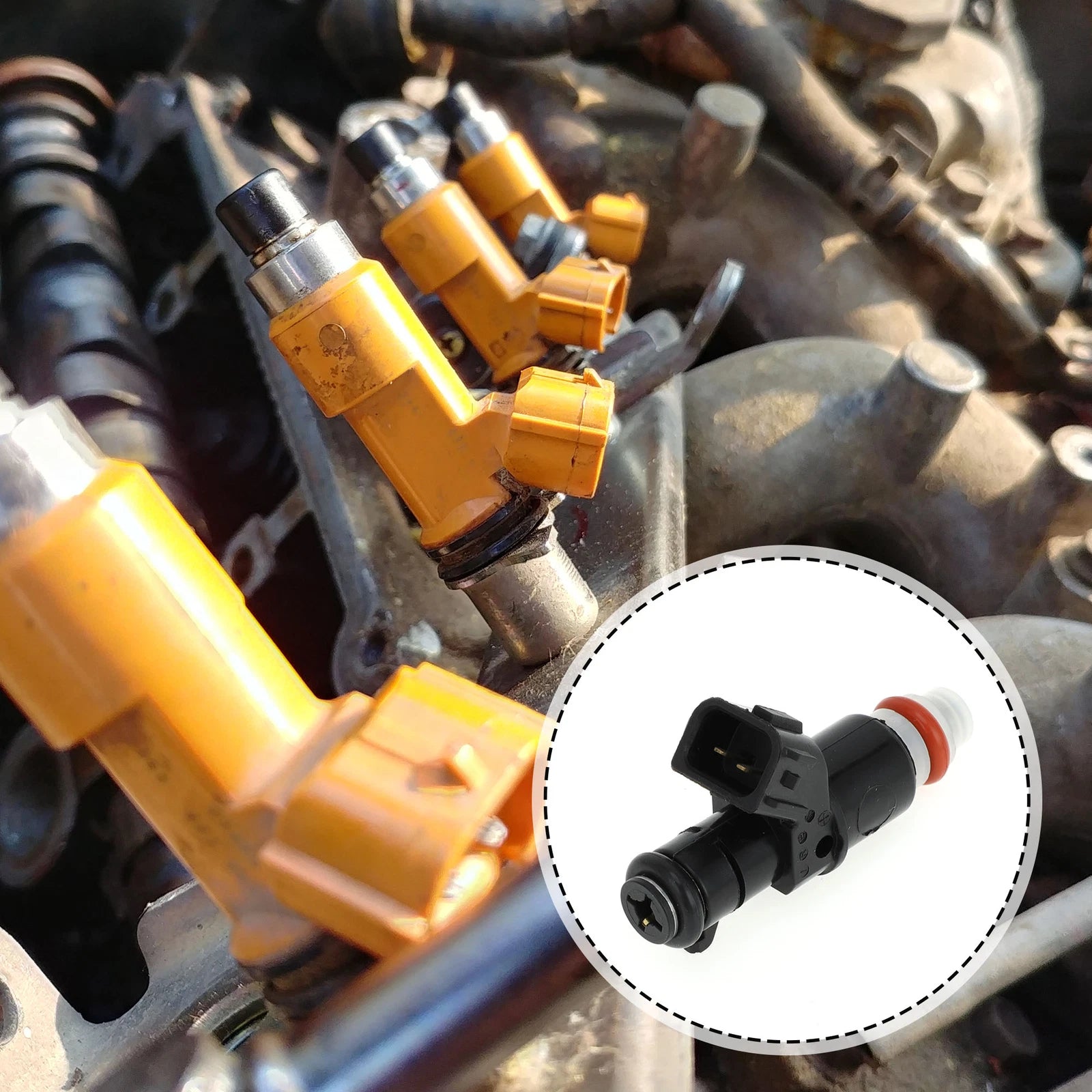 Fuel Injector No. 16450-RNV-M01 for Honda Civic, CR-V 