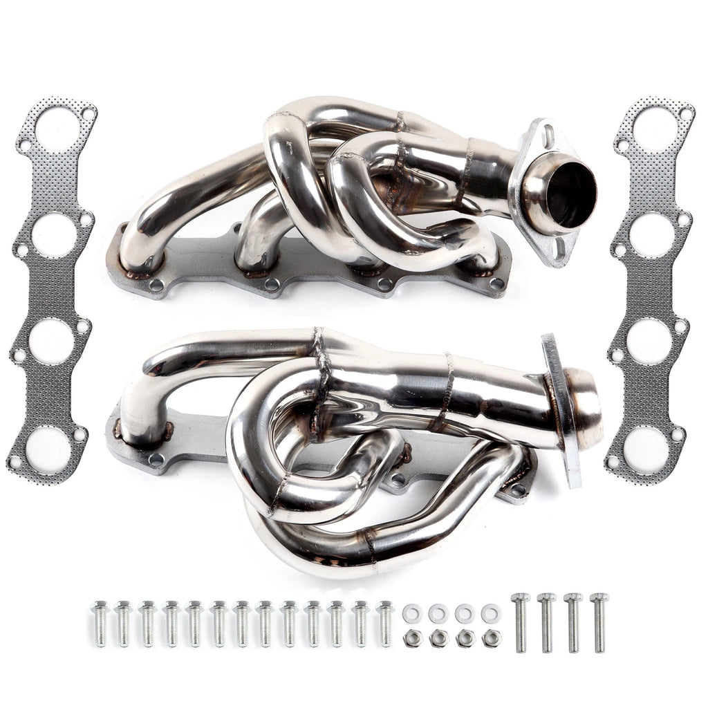 Shorty Exhaust Header Manifold for Ford F150 F250 4.6L V8 (1997–2003)