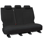 Middle Tailor Made Black Neoprene Seat Covers for Landcruiser URJ202 2012-2019