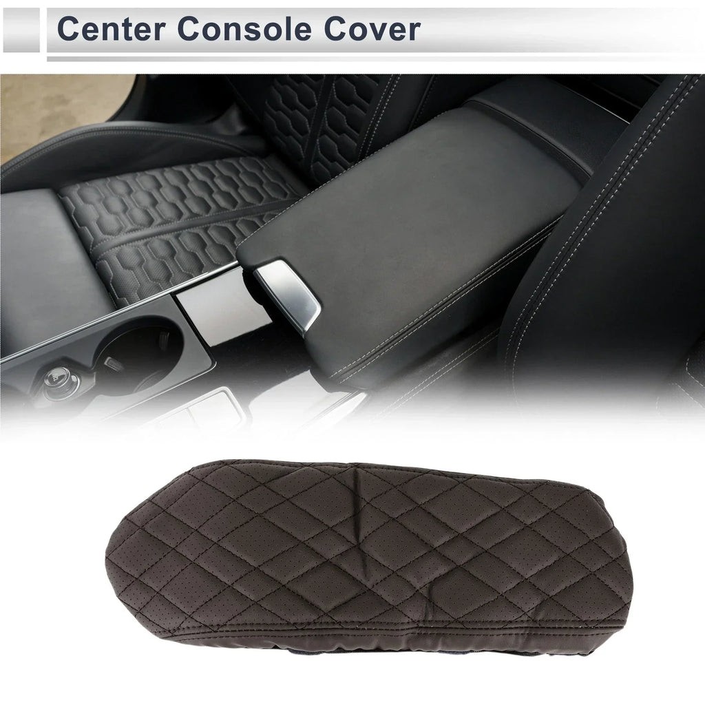 Center Console Cover for BMW X1 Deep Brown 1 Pc (2023-2024)