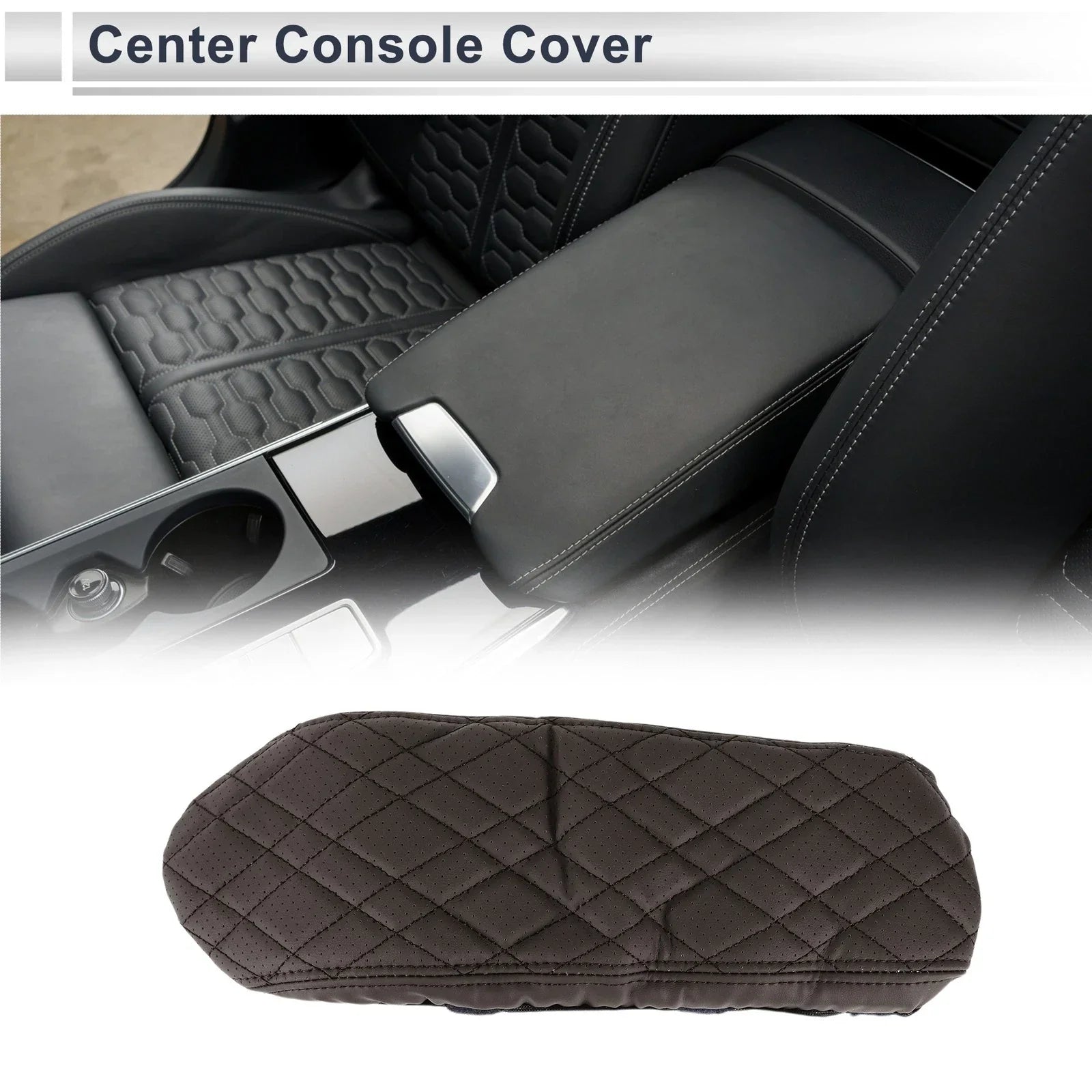 Center Console Cover for BMW X1 Deep Brown 1 Pc (2023-2024)