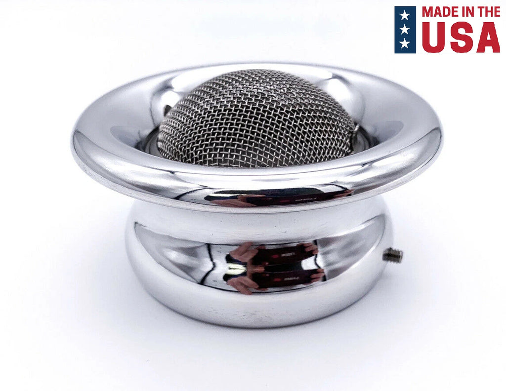 2 Barrel Carburetor Replacement Polished Aluminum Bug Horn for Holley (2008–2010)