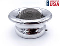 2 Barrel Carburetor Replacement Polished Aluminum Bug Horn for Holley (2008–2010)