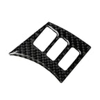 4Pcs Carbon Fiber Steering Wheel Panel Covers for Nissan 350Z (2006-2009)