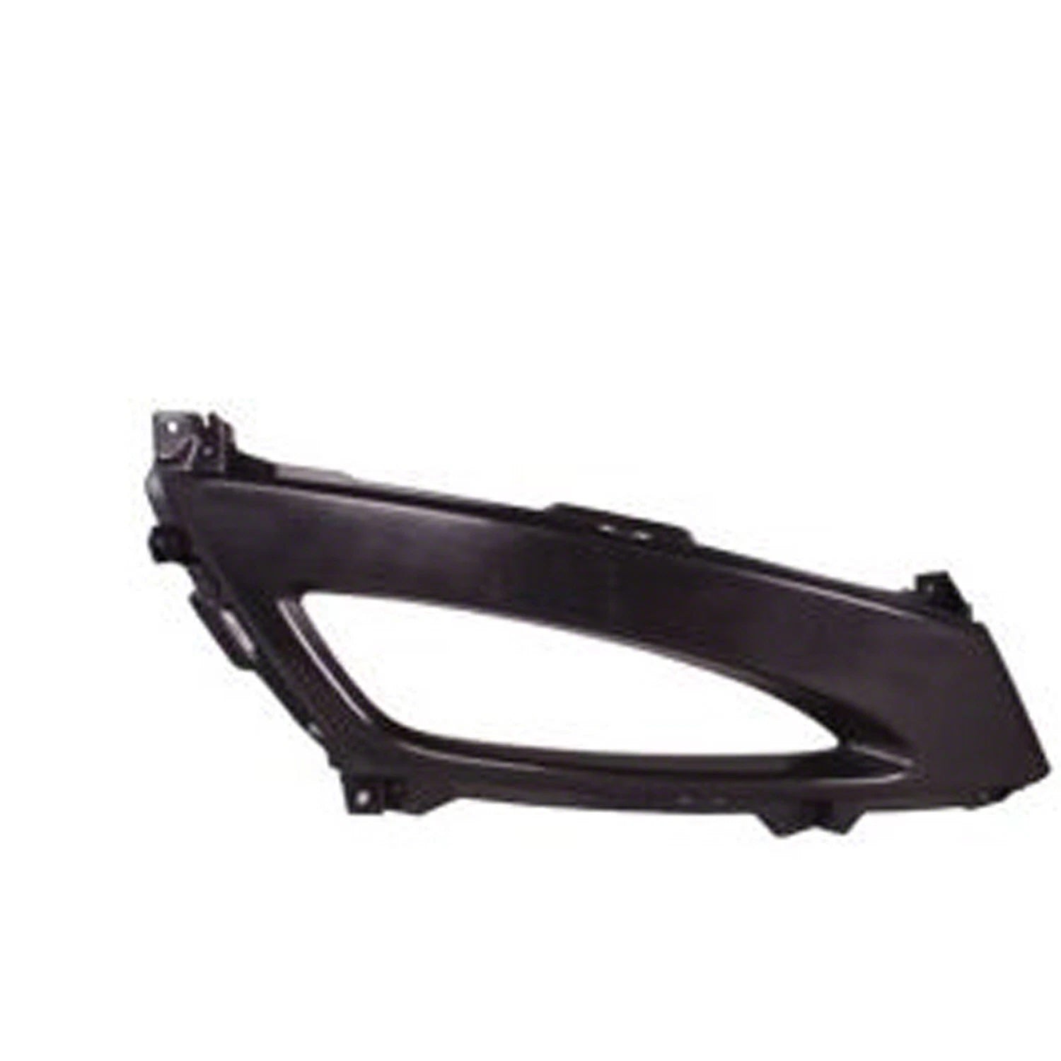Replacement Black Matte Passenger Side Fog Light Bezel for 2011-2013 Kia Optima