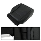 Leather Seat Cover for Acura RDX (2007-2012) Black Driver Bottom