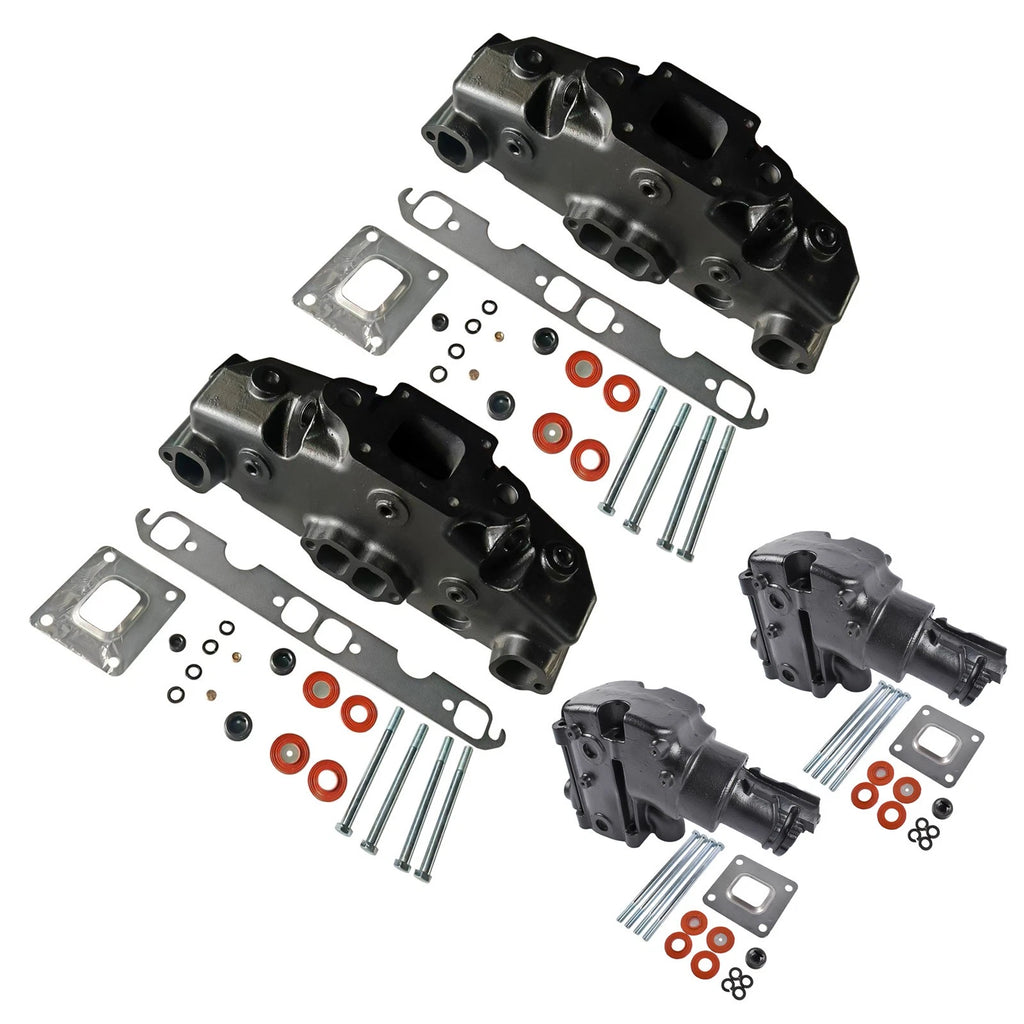Manifold Riser Kit for Mercruiser GM 5.0/5.7L 350 305 377 383 (2002–Present) 864591T02