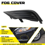 Fog Light Covers for Nissan Altima (2016–2018) - Driver Left Side, Black