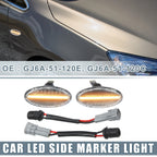 LED Side Marker Amber Light GJ6A-51-120E for Mazda 3 (2004–2009) 1 Pair