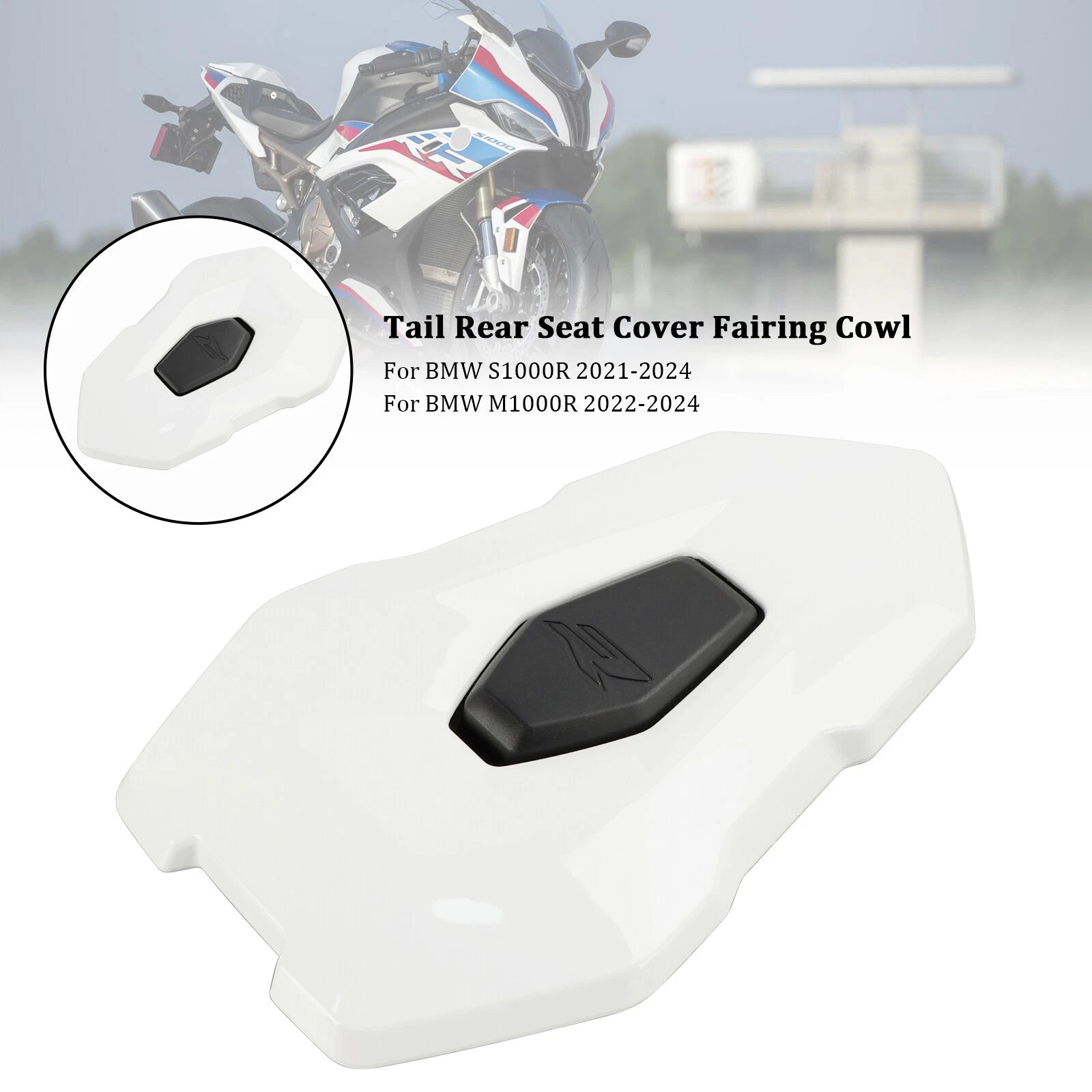 Tail Rear Seat Cover Fairing Cowl for BMW S1000R (2021–2024), M1000R (2023–2024) White