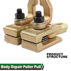 Set of 2 Self-Tightening Frame Pull Back Clamps for Auto Body Repair