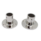 316 Stainless Steel Railing Base for Boat Handrail (Fits 78" or 1" Tubes)