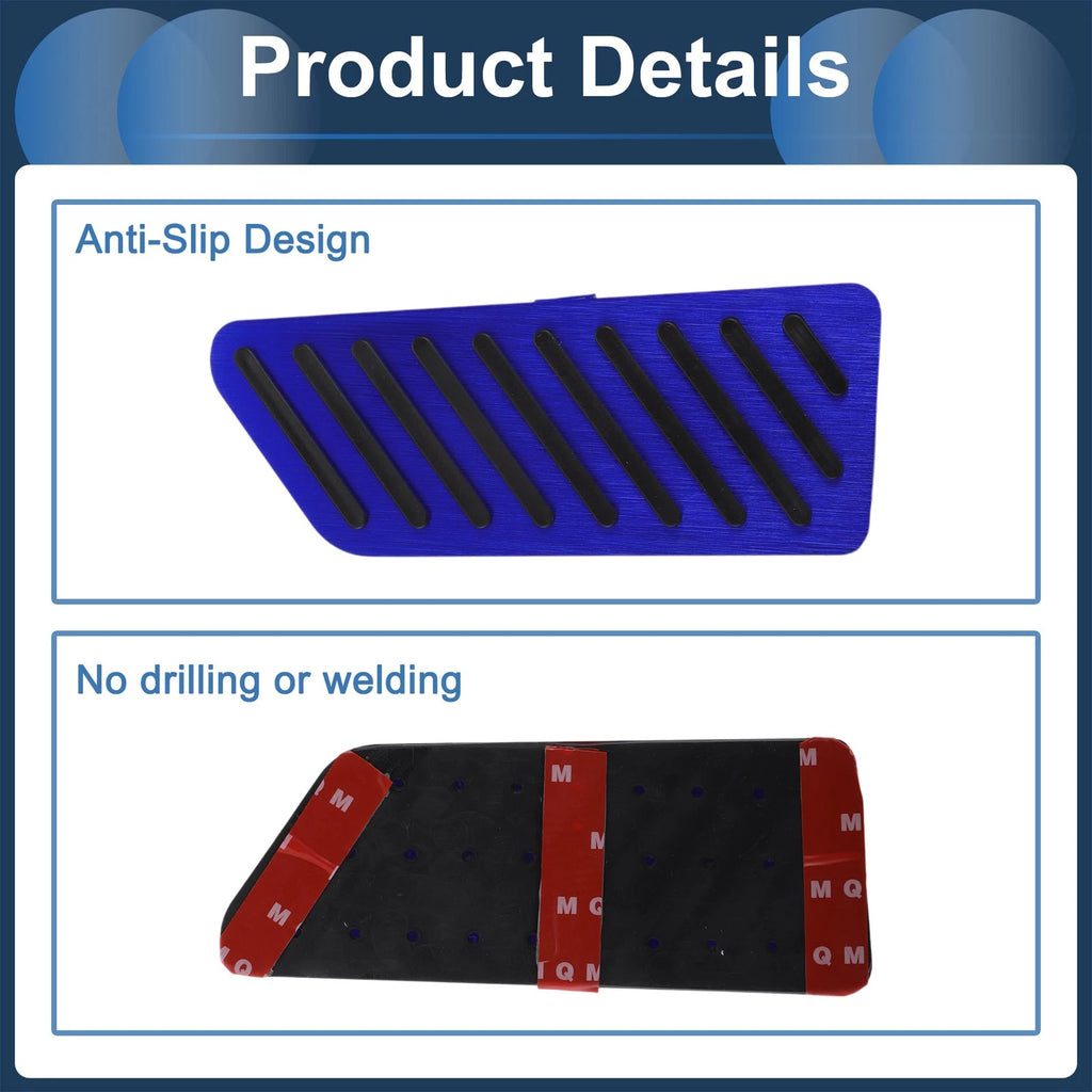 1 Pc Footrest Pedal Pad Cover for Honda CR-V (2017–2024) Blue