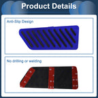 1 Pc Footrest Pedal Pad Cover for Honda CR-V (2017–2024) Blue