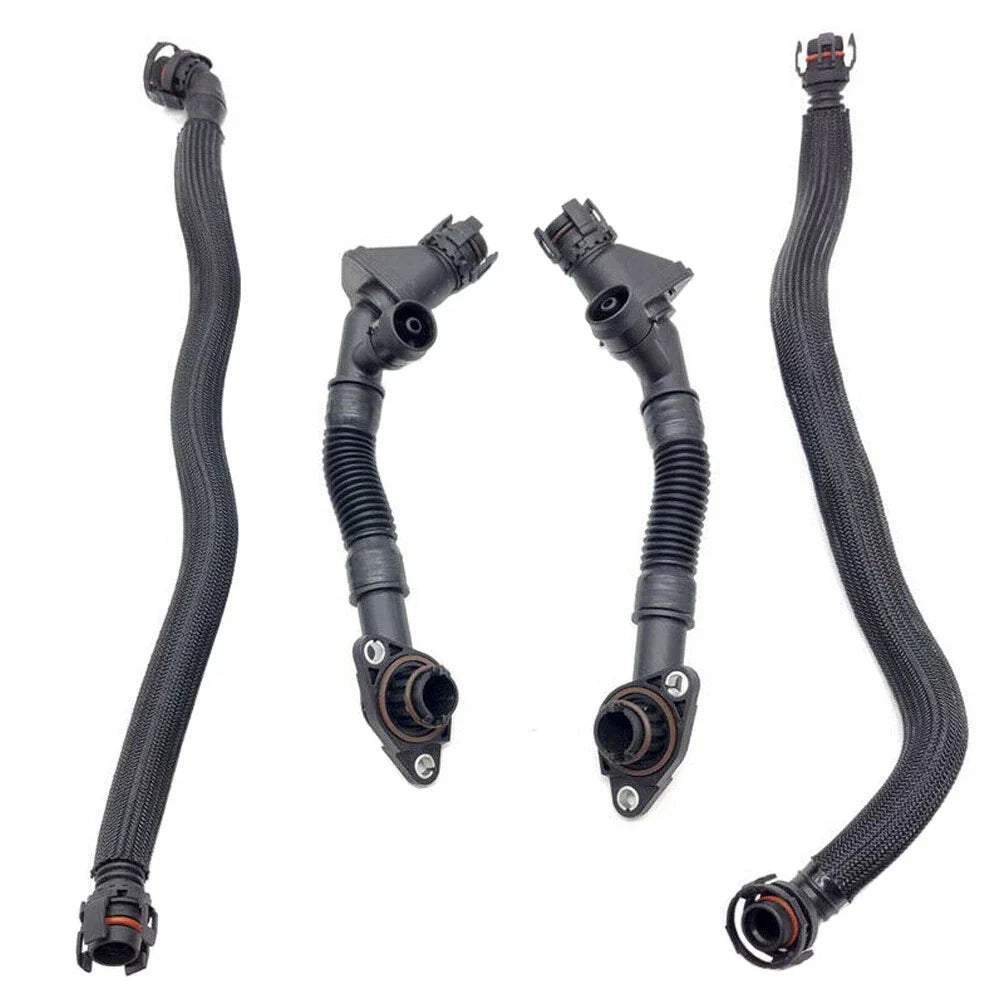 Breather Hoses 4Pcs for BMW 550i 650i 750Li X5/6 B7 (2004–2015)