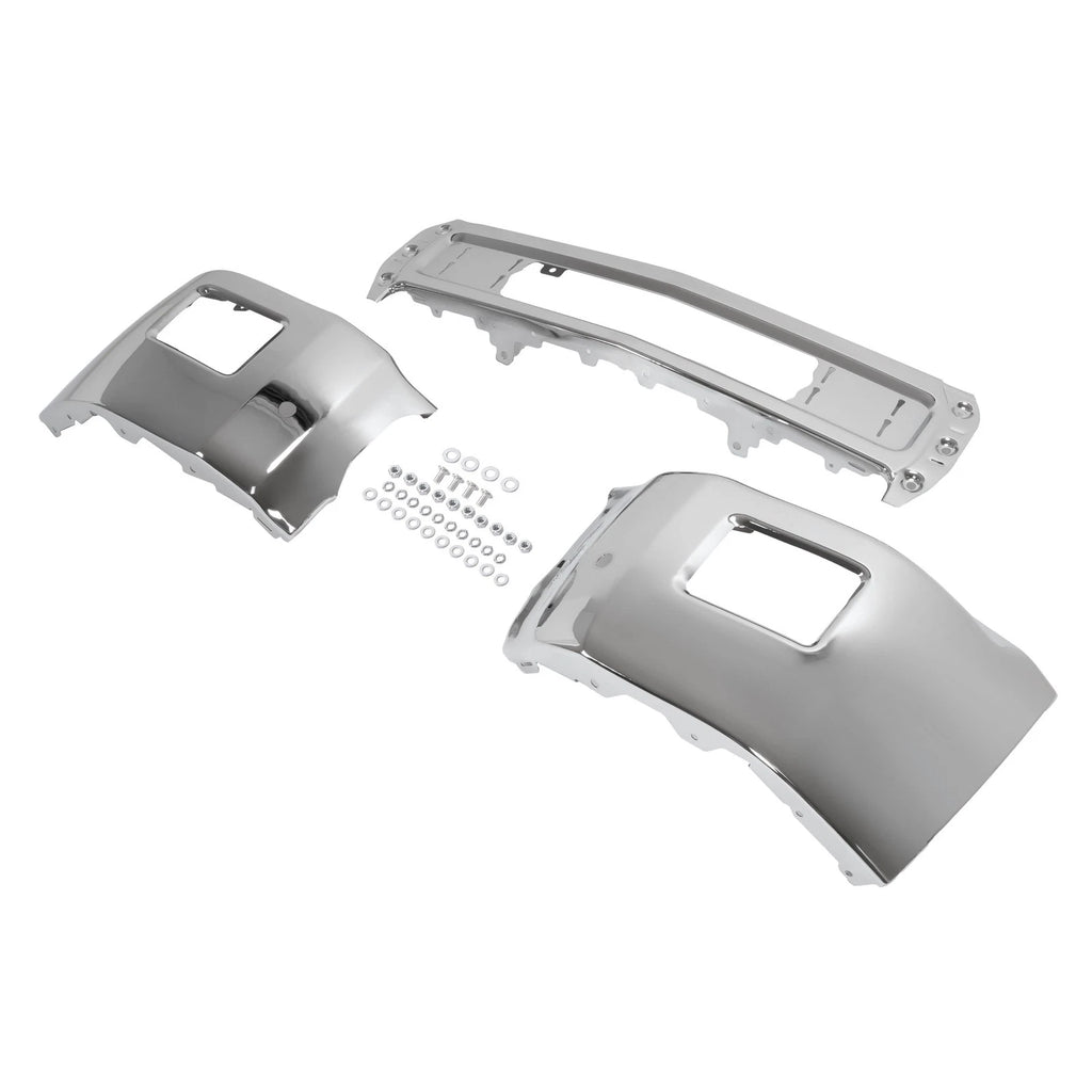 Chrome Front Bumper Face Bar for Chevrolet Silverado 2500HD/3500HD (2015–2019)