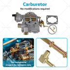 Carburetor Carb for Mercruiser 2 Barrel 3.0L 4 CYL