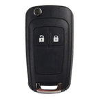 2-Button Folding Key Housing for Opel Zafira C (2012–2016)