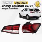 Halogen Tail Light Right Side for Chevrolet Equinox (2022–2024)