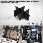 Center Console Armrest Box Divider Insert Compartment for Silverado (2014–2018)