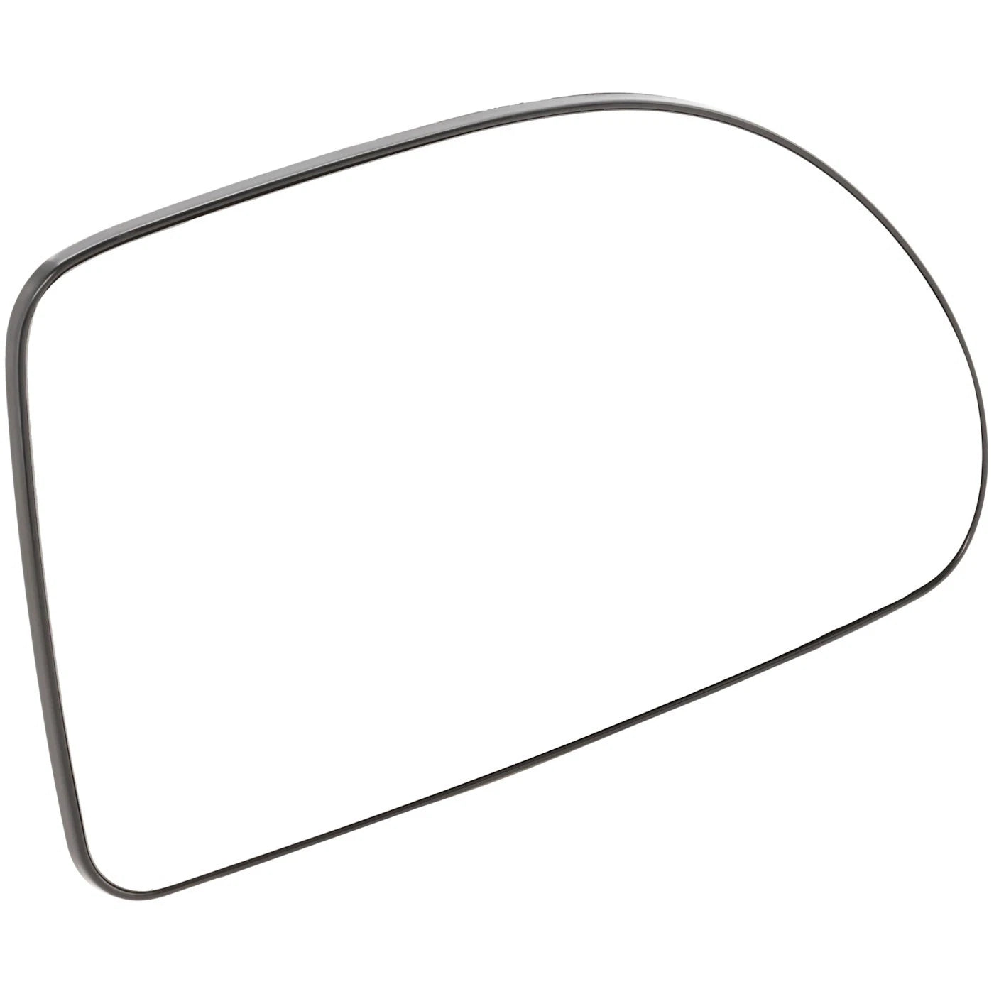 Right Convex Mirror Glass for Chevy Equinox (2005–2009) with Backing Plate