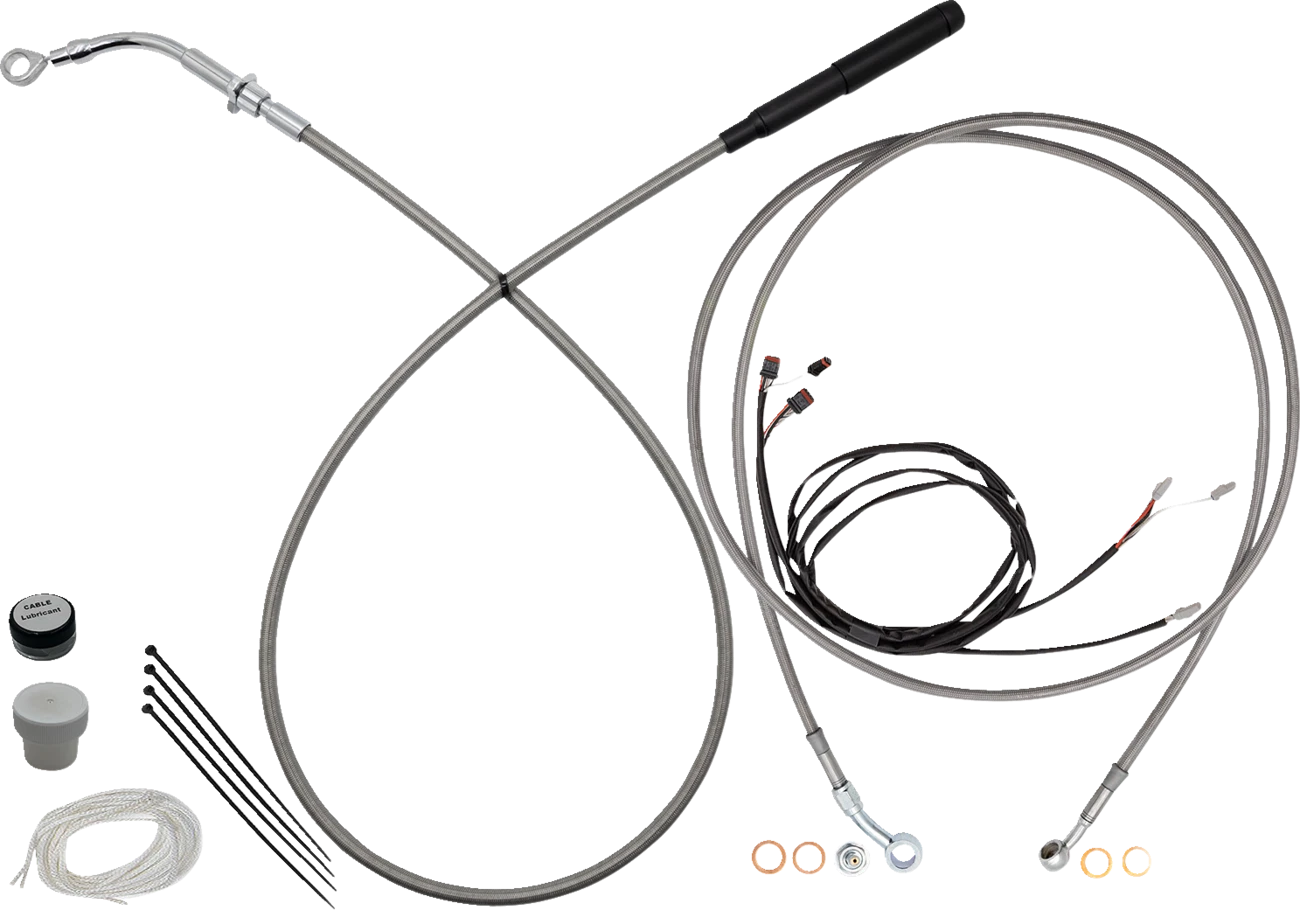 EZ Install Kit for Harley Davidson (16" Handlebars, Upper Clutch)
