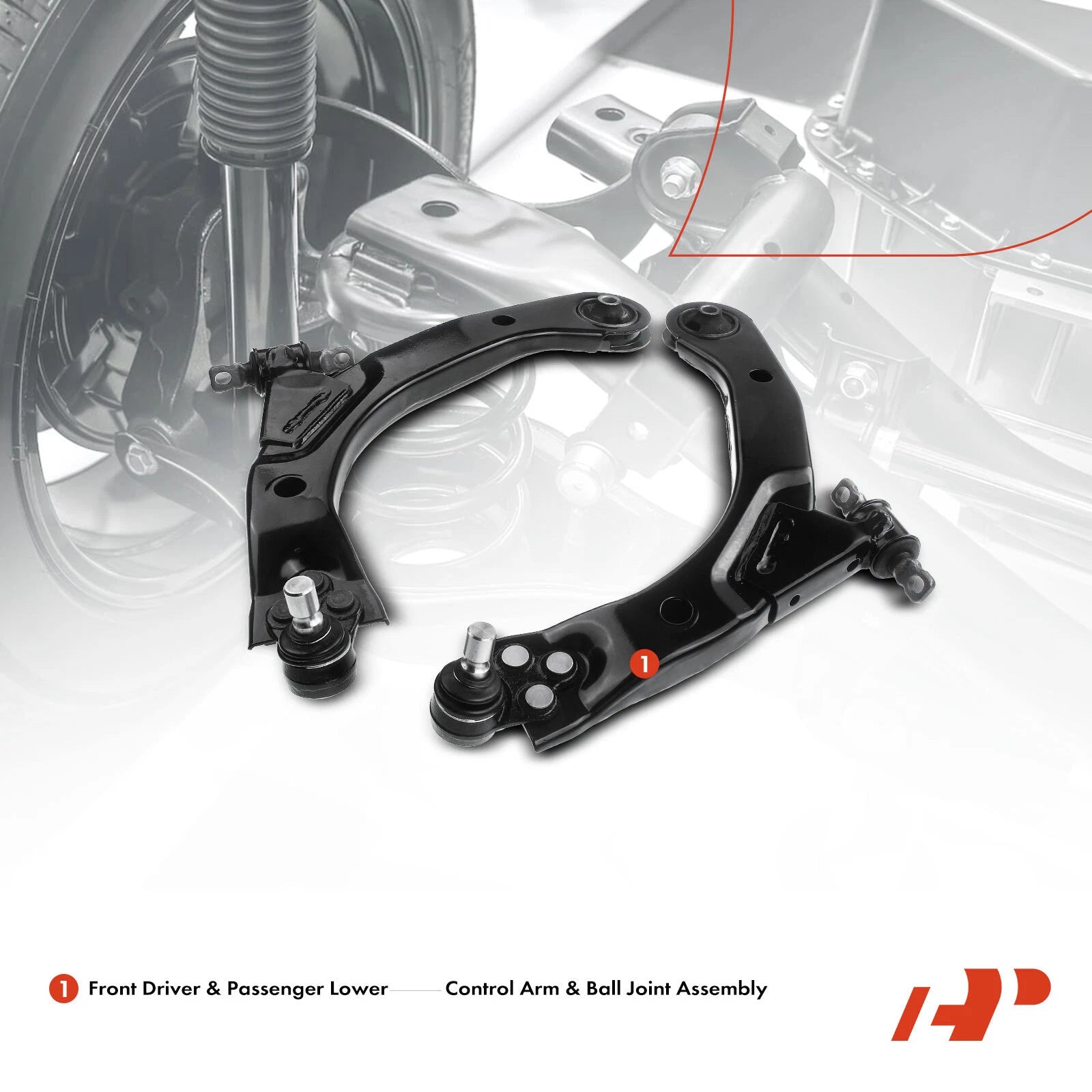 Wheel Bearing Control Arm Ball Joint Kit for Chevy Cobalt Pontiac (2005–2010)