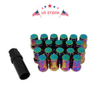 Set of 4 Chrome Steel Lug Nuts for Honda Civic (1992-2000)