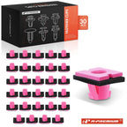 30x Nylon Garnish Moulding Clips with Sealer for Hyundai 