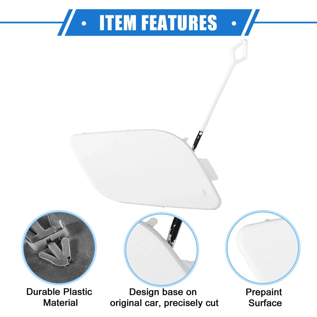 Front Bumper Tow Hook Eye Hole Cover for Mercedes-Benz R350 (2011-2012)