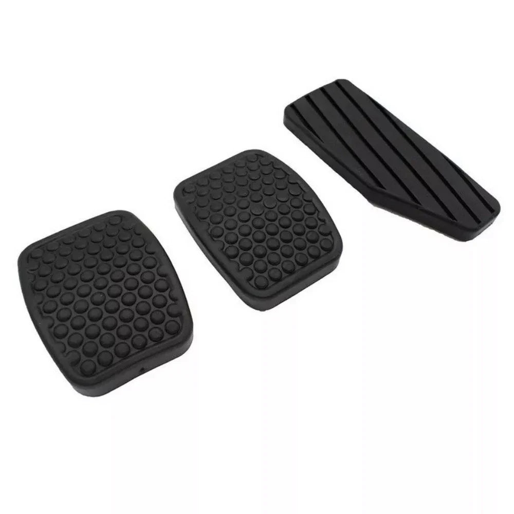 3 x Brake Clutch Accelerator Pedal Rubber Pad Covers for Suzuki Swift (2004-2010)