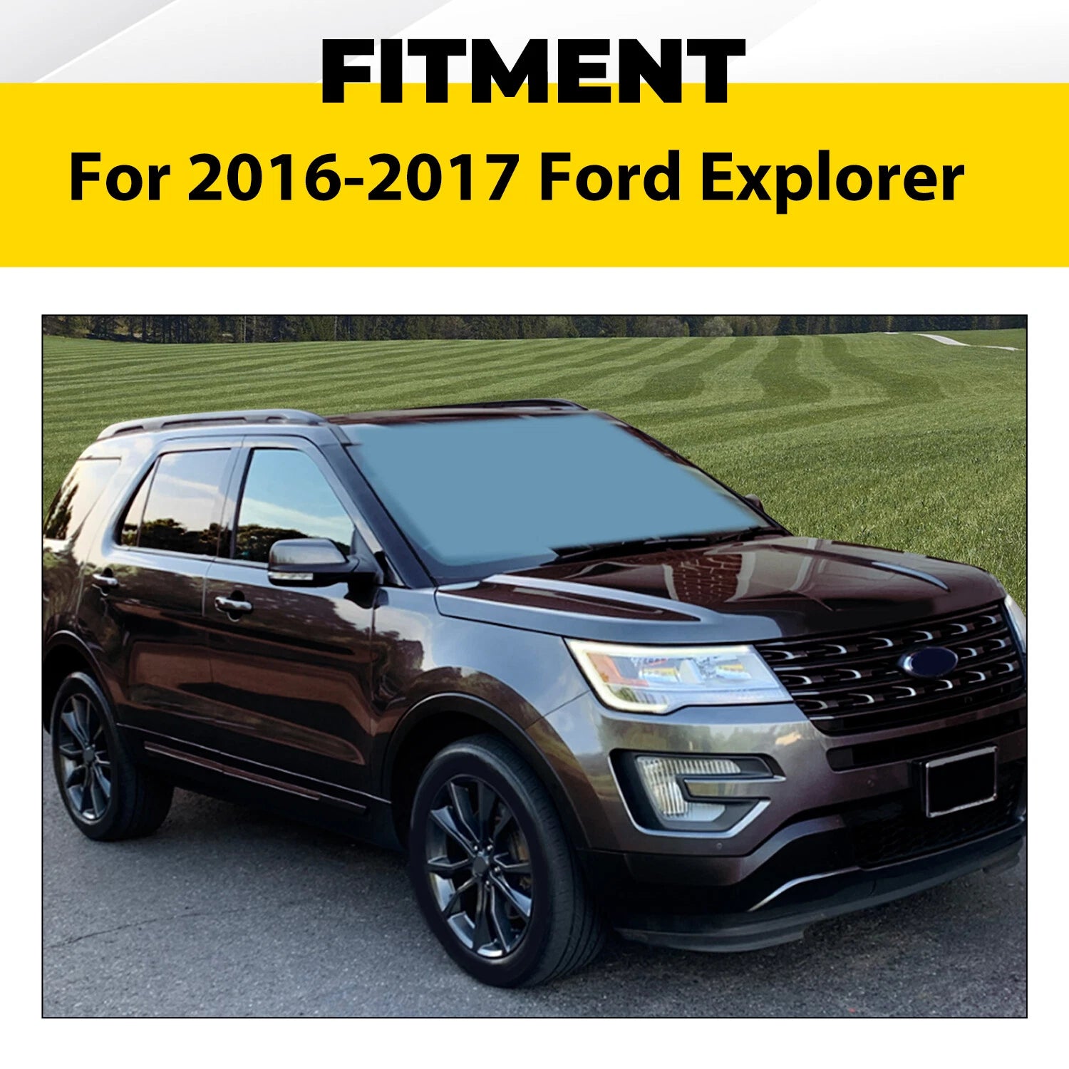 Halogen Fog Light Lamp for Ford Explorer (2016–2019) Driver & Passenger Side