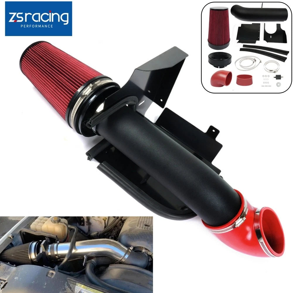4" Cold Air Intake Kit + Heat Shield for GMC/Chevy V8 4.8L/5.3L (1999–2006)