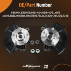 Front Knuckle Assembly for Ford Escape Tribute Mariner (2005-2012)