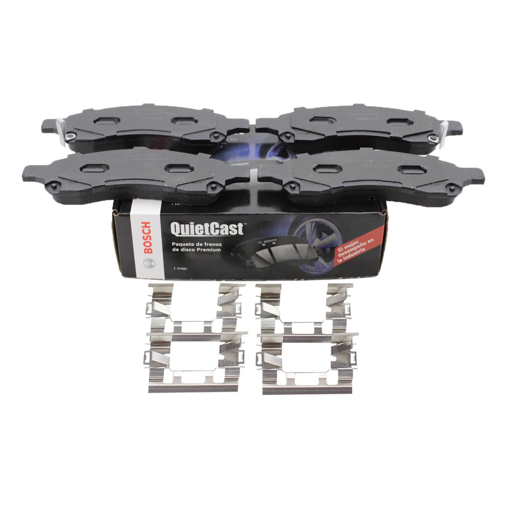 Bosch QuietCast Front Ceramic Brake Pads for Enclave Traverse Acadia (2008–2017)