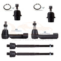 Set of 6 Front Lower Ball Joints & Tie Rods for Ford Expedition (2007–2014)