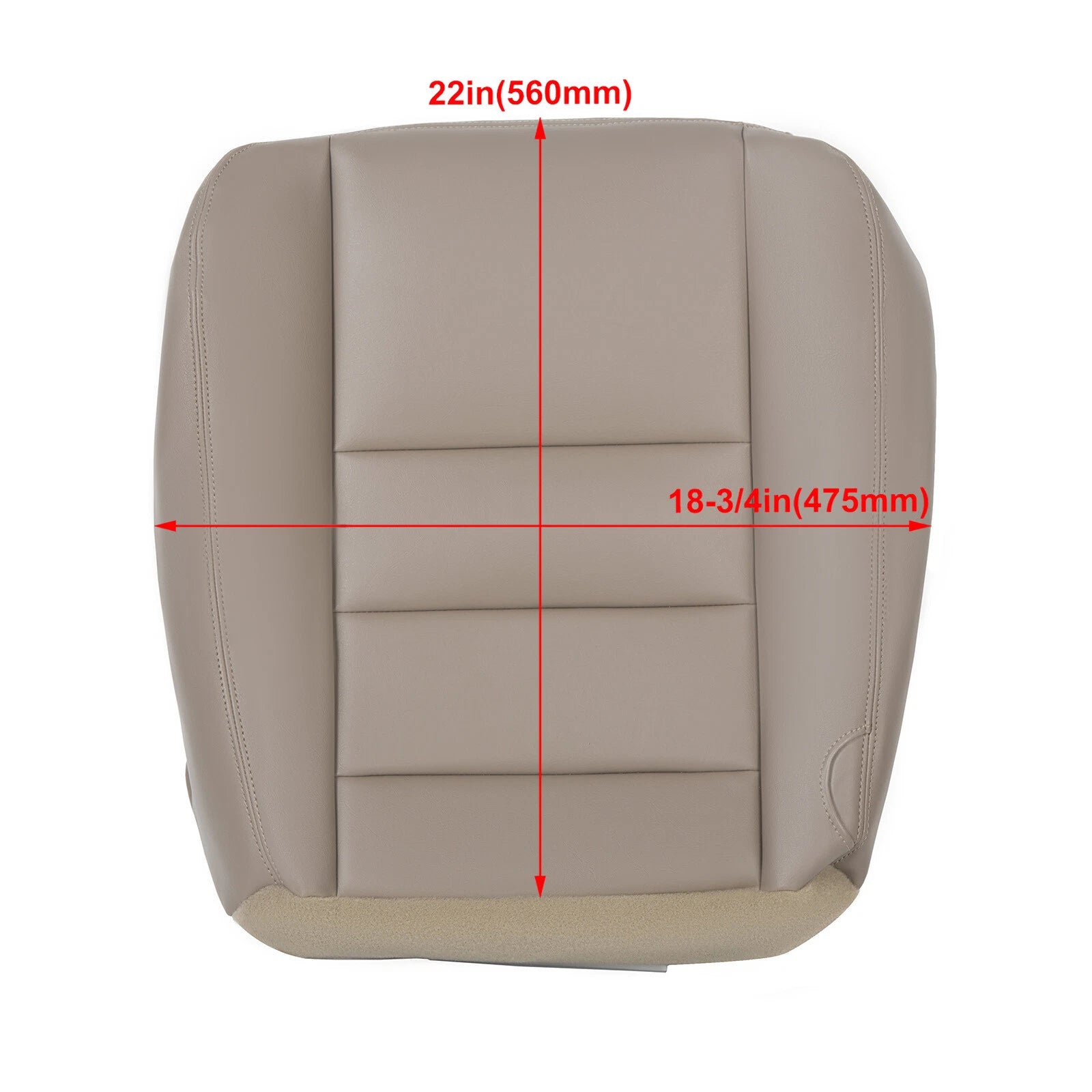 Driver Bottom Leather Seat Cover for Ford Excursion (2002–2005)