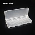 Battery Plastic Case Storage Box for AA AAA Batteries (1pc)