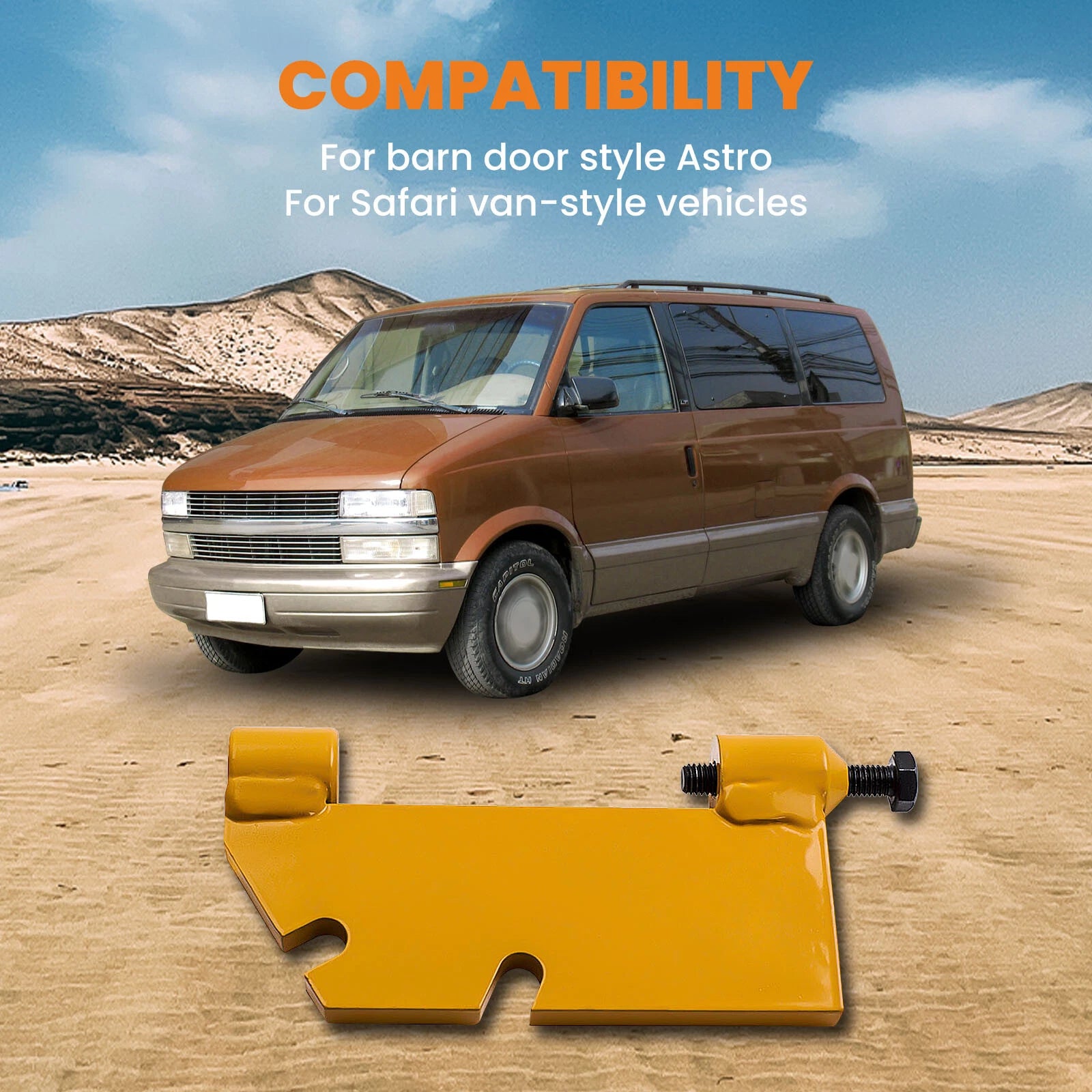 Door Hinge Pin Puller Remover Tool for Chevrolet Astro/Safari (1995–2005)